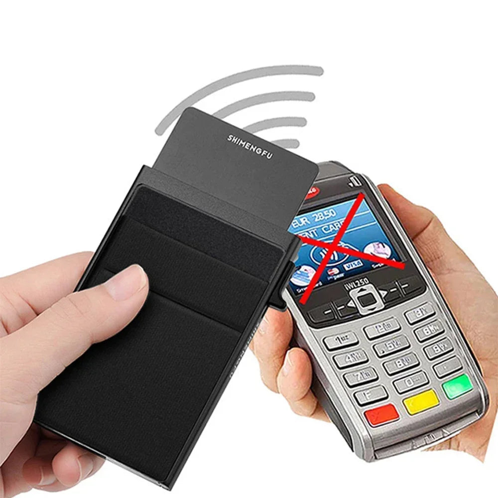 Cartera Metálica Minimalista